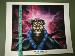 MTG Brainstorm Art Print By Christopher Rush From His Family 8x10 - Image 4