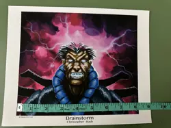 MTG Brainstorm Art Print By Christopher Rush From His Family 8x10 - Image 5