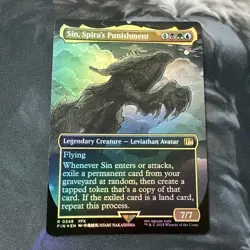 Sin, Spira's Punishment (Borderless) Final Fantasy Foil R 348 - Image 1