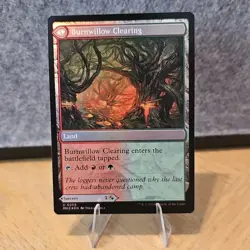 MTG Stump Stomp / Burnwillow Clearing Modern Horizons 3 Foil #259 NM Fresh Pull - Image 2