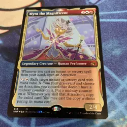 Myra the Magnificent (Showcase) (Galaxy Foil) Unfinity Foil MTG - Image 1