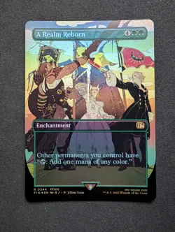 A Realm Reborn (Borderless) Final Fantasy Foil - Image 1