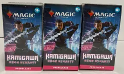MTG: Kamigawa Neon Dynasty Pre-Release Kit (LOT x3) - SEALED - 2022 Wizards WOTC - Image 1