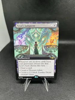 Teval's Judgment (Extended Art) Commander: Tarkir: Dragonstorm Regular - Image 1