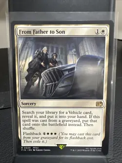 NM From Father to Son, MTG, Final Fantasy, Magic the Gathering, 20 - Image 1