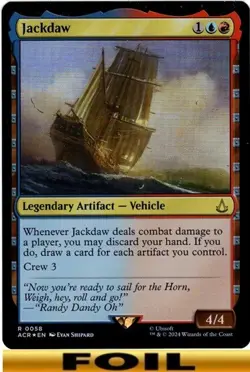 1x - Jackdaw - [SELECT] - Universes Beyond: Assassin's Creed - NM MTG - Image 2