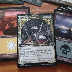 Firja, Judge of Valor **ANGELS** Tribal Custom Complete Commander Magic Deck MTG - Image 1