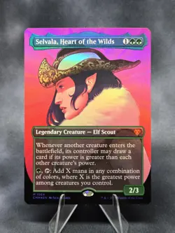 Selvala, Heart of the Wilds (Textured Foil) Commander Masters Foil - Image 1