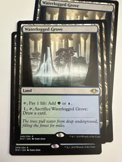 MTG Modern Horizons - 1x Waterlogged Grove - NM - Image 1