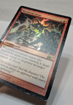FOIL Warstorm Surge M12 Magic 2012 MTG Magic the Gathering 7218 - Image 2