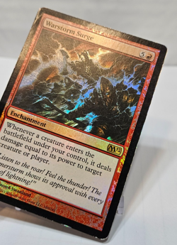 FOIL Warstorm Surge M12 Magic 2012 MTG Magic the Gathering 7218 - Image 3