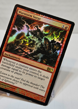 FOIL Warstorm Surge M12 Magic 2012 MTG Magic the Gathering 7218 - Image 4