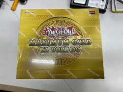 YuGiOh Maximum Gold El Dorado 1st Edition DISPLAY BOX Sealed New (5 mini boxes) - Image 1