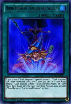 Yugioh! LP Bond Between Teacher and Student - DUPO-EN017 - Ultra Rare - 1st Edit - Image 1