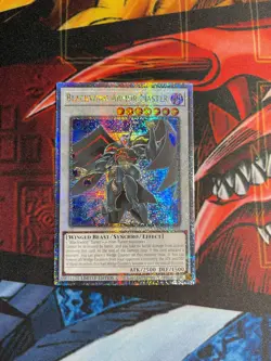 Yu-Gi-Oh! Blackwing Armor Master TN23-EN015 Quarter Century Secret Rare LIMITED - Image 1