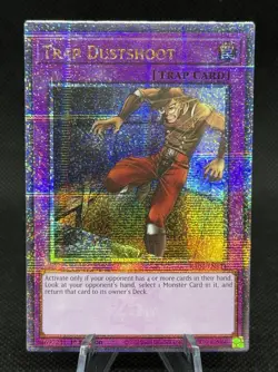 Trap Dustshoot RA04-EN121 | Quarter Century Secret Rare | Yu-Gi-Oh! | NM - Image 1
