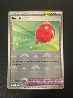 Pokemon TCG - Air Balloon - 079/086 - (Poke Ball Pattern) - SV: Black Bolt - Image 1