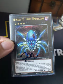 Carte Yu-gi-oh! Numero 70 Peche Malveillant DUSA-FR014 Ultra Rare Francais - Image 5