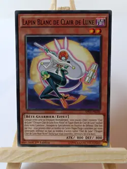 Yu-Gi-Oh! Lapin Blanc De Clair De Lune SHVI-FR010 1st - Image 1