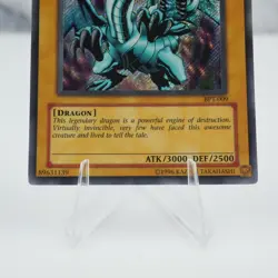 Blue-Eyes White Dragon BPT-009 - Secret Rare - Yu-Gi-Oh NM - Movie Promo 2002 - Image 2