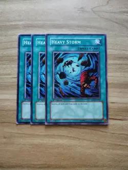 Yu-Gi-Oh! - Heavy Storm 3X - Full Playset - Image 1