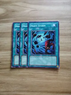 Yu-Gi-Oh! - Heavy Storm 3X - Full Playset - Image 1