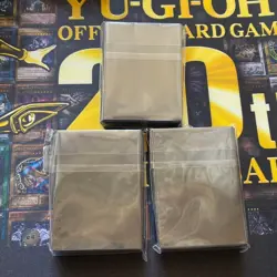 Yugioh Yu-Gi-Oh Card Sleeves PRISMATIC GOD Box Obelisk Slifer Ra set of 3 NEW - Image 2