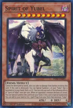 Yu-Gi-Oh! Spirit of Yubel PHNI-EN001 Super Rare - Image 1