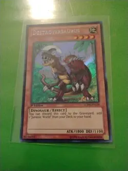 Yu-Gi-Oh! 1st Edition Destroyersaurus LCJW-EN158 Near Mint - Image 1