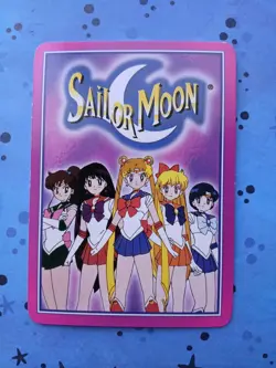 Sailor Moon CCG Checklist Card Past & Future Deck Configuration Vintage 2001 - Image 3