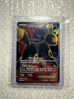 Pokemon Fates Collide Umbreon EX 119/124 Full Art Holo Pokemon Card Nearmint NM+ - Image 1