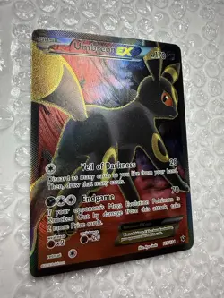 Pokemon Fates Collide Umbreon EX 119/124 Full Art Holo Pokemon Card Nearmint NM+ - Image 5