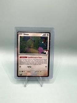 Pokemon TCG Ditto 132/165 Prize Pack Series Cosmos Holo Card, Mint Condition - Image 1