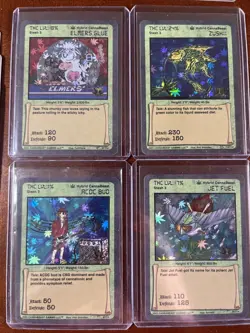 CannaBeast TCG 11 Card Lot 🔥 4 Holo/7 Non Holo “Hybrid” Series CCG, 1st Edition - Image 2