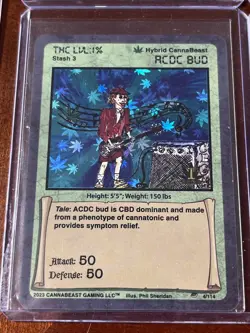CannaBeast TCG 11 Card Lot 🔥 4 Holo/7 Non Holo “Hybrid” Series CCG, 1st Edition - Image 3