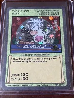 CannaBeast TCG 11 Card Lot 🔥 4 Holo/7 Non Holo “Hybrid” Series CCG, 1st Edition - Image 4
