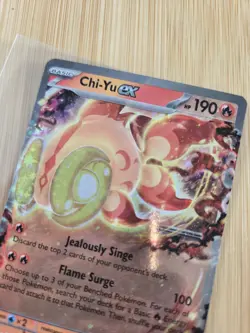 Pokemon TCG Chi-Yu EX Scarlet & Violet Paldea Evolved Holo Card 040/193 - Image 2