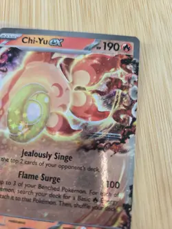 Pokemon TCG Chi-Yu EX Scarlet & Violet Paldea Evolved Holo Card 040/193 - Image 3
