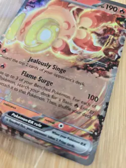 Pokemon TCG Chi-Yu EX Scarlet & Violet Paldea Evolved Holo Card 040/193 - Image 4