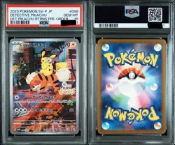 [PSA10] ya24 Psa10 Detective Pikachu Promo Pokemon Card Part 1 - Image 1