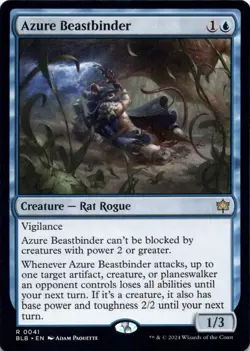 Azure Beastbinder Bloomburrow - Magic MTG NM - Image 1