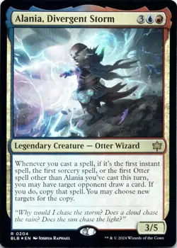 Alania, Divergent Storm (Foil) Bloomburrow - Magic MTG NM - Image 1