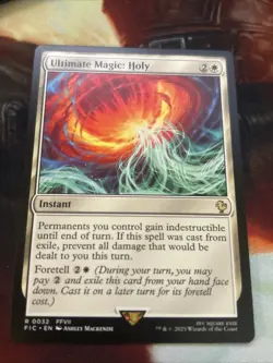 Ultimate Magic: Holy - Regular, Non-Foil - R 0032 - MTG - Final Fantasy - Image 1