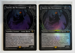 MTG - LTR - Sauron, the Necromancer Showcase - Rare 0310 x 2 (1 Foil) - Image 1