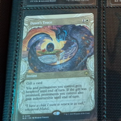Dawn's Truce - Showcase - NM - Bloomburrow BLB - MTG Rare - Image 1