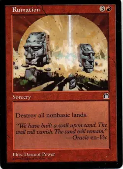 MTG: Stronghold: Ruination: Lightly Played Condition - Image 1