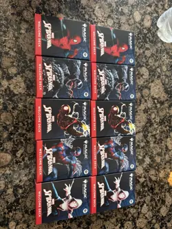 MTG Spiderman Welcome Deck Set Of 5 - SDCC 2025 Magic The Gathering IN HAND New - Image 1