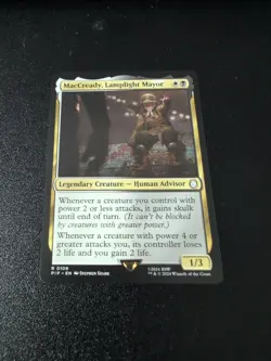 1 x MacCready, Lamplight Mayor - Universes Beyond: Fallout - NM-Mint - MTG - Image 1