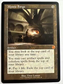 RETRO Mystic Forge - Brothers' War- NM - Magic: The Gathering - MTG - Image 1