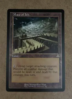 Maze of Ith (Retro Frame) - Near Mint MTG Dominaria Remastered - Image 1